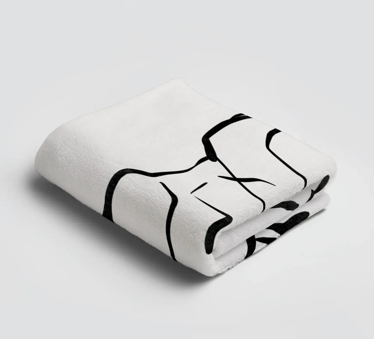 Minimal Matter No 192 asciugamano da bagno da treechild