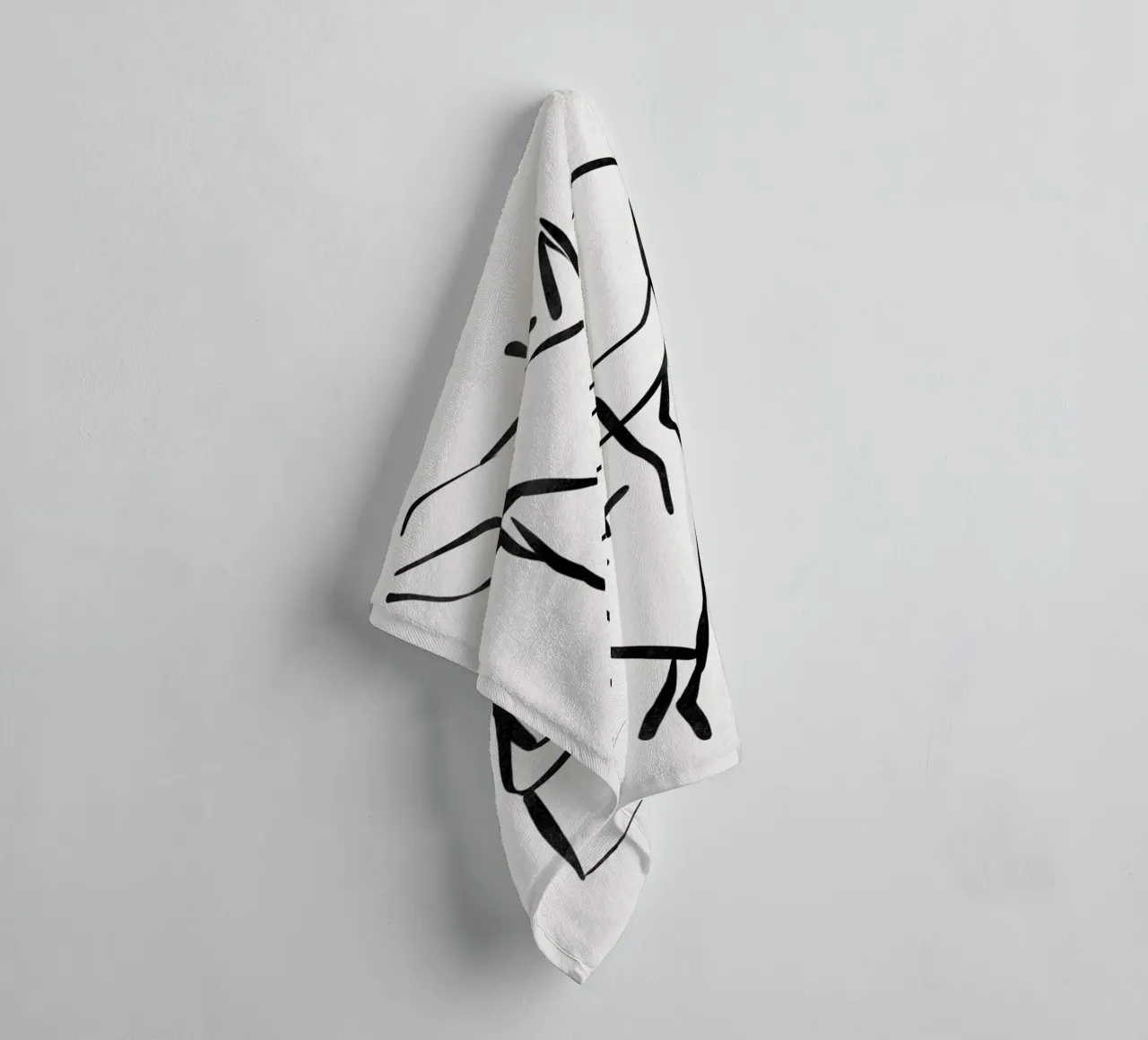 Minimal Matter No 192 asciugamano da bagno da treechild