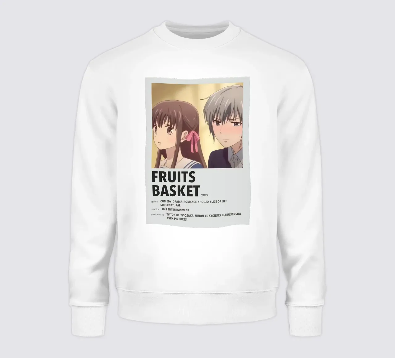 FRUITS  BASKET  2019 felpa da Totoya
