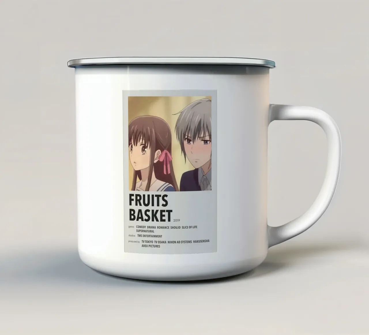 FRUITS  BASKET  2019 tazza in smalto da Totoya