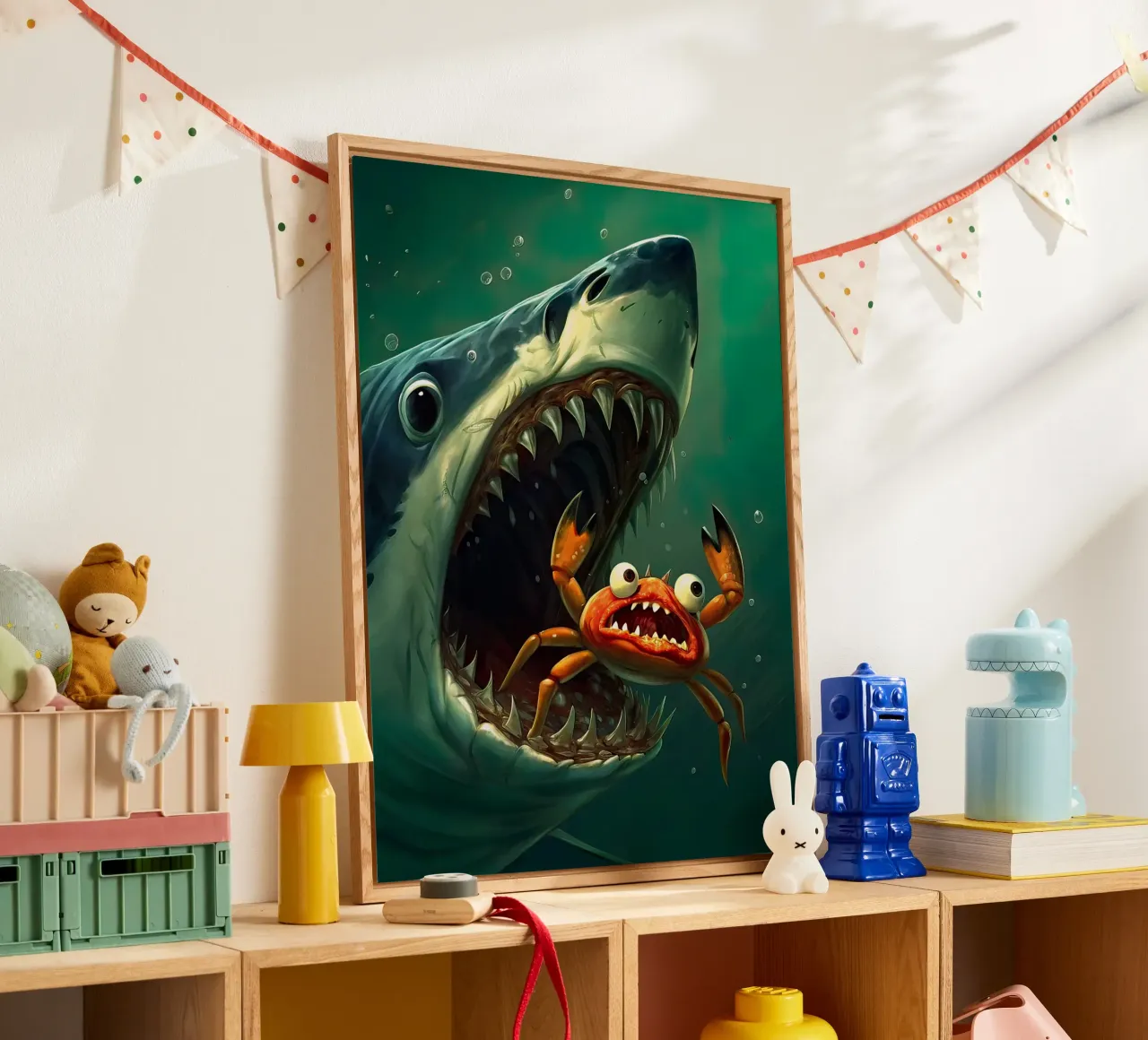 squalo affamato plexiglass da 🎁 NOBELART