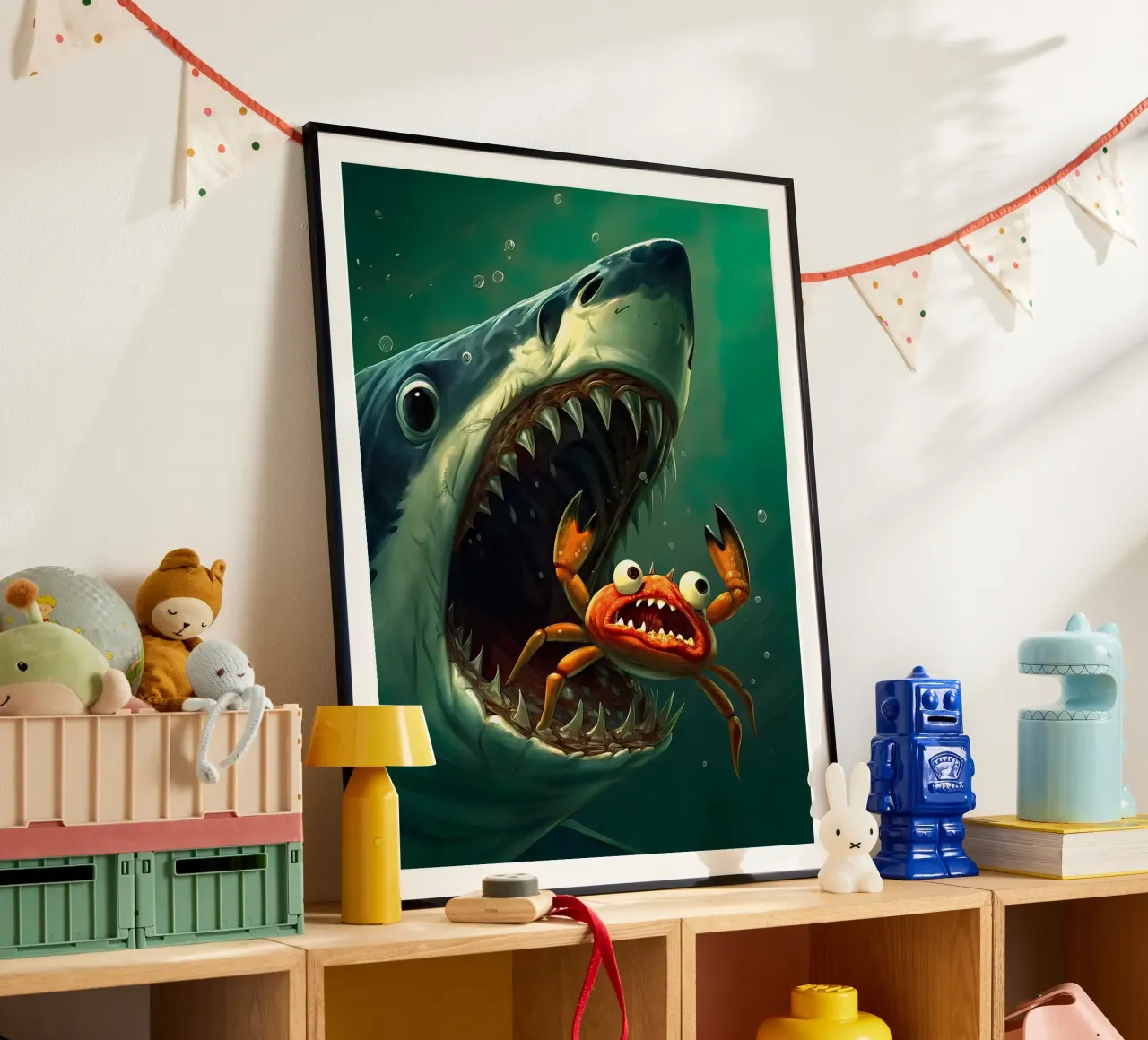 tiburón hambriento hahnemühle de 🎁 ARTVI-SHOP