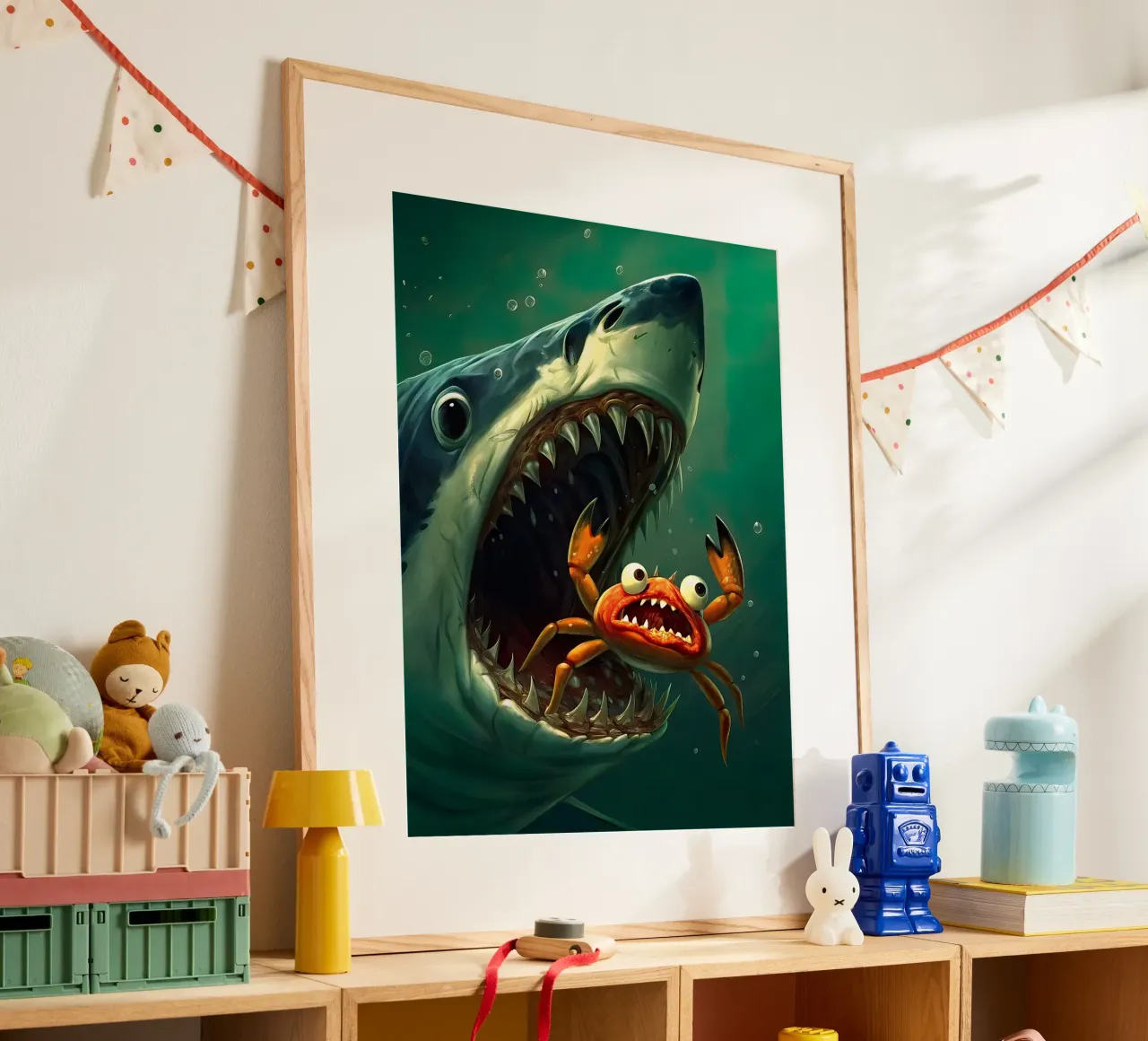 tiburón hambriento hahnemühle de 🎁 ARTVI-SHOP