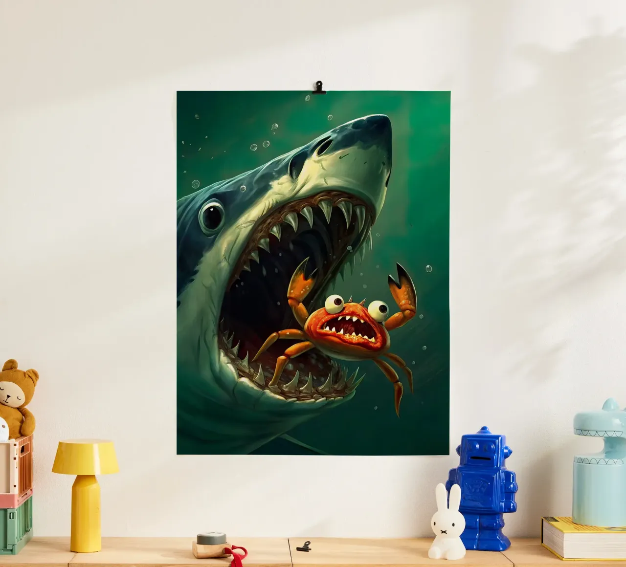 tiburón hambriento hahnemühle de 🎁 ARTVI-SHOP