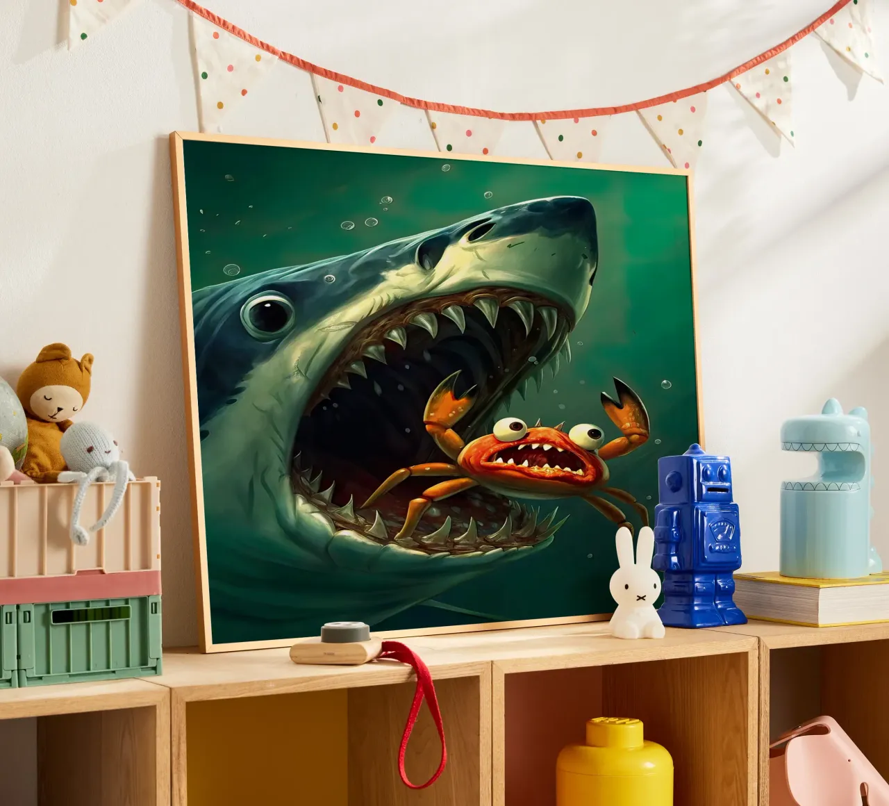 tiburón hambriento hahnemühle de 🎁 ARTVI-SHOP
