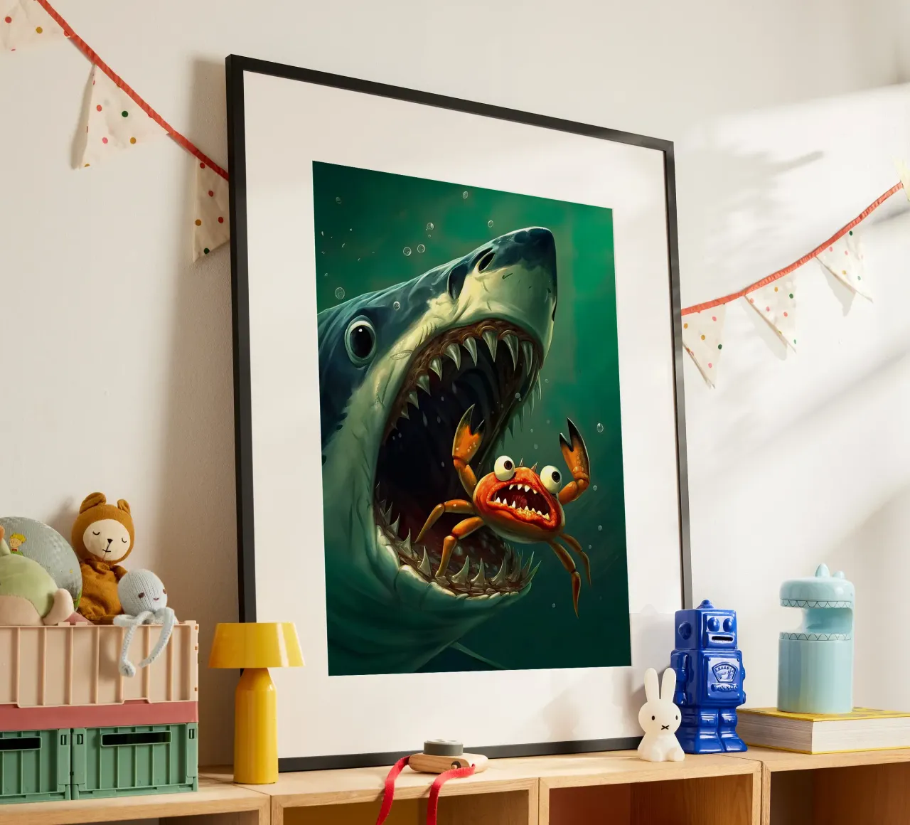 tiburón hambriento hahnemühle de 🎁 ARTVI-SHOP