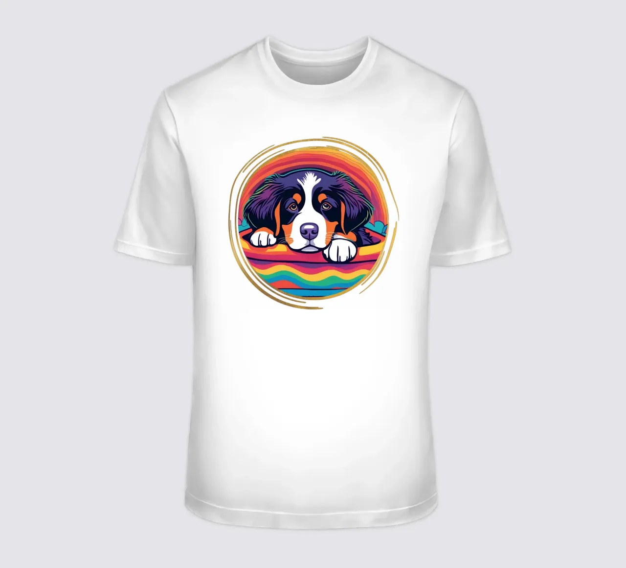 Bernersennen in Bunt #33 t-shirt by Yumis.Beargang.and.Me