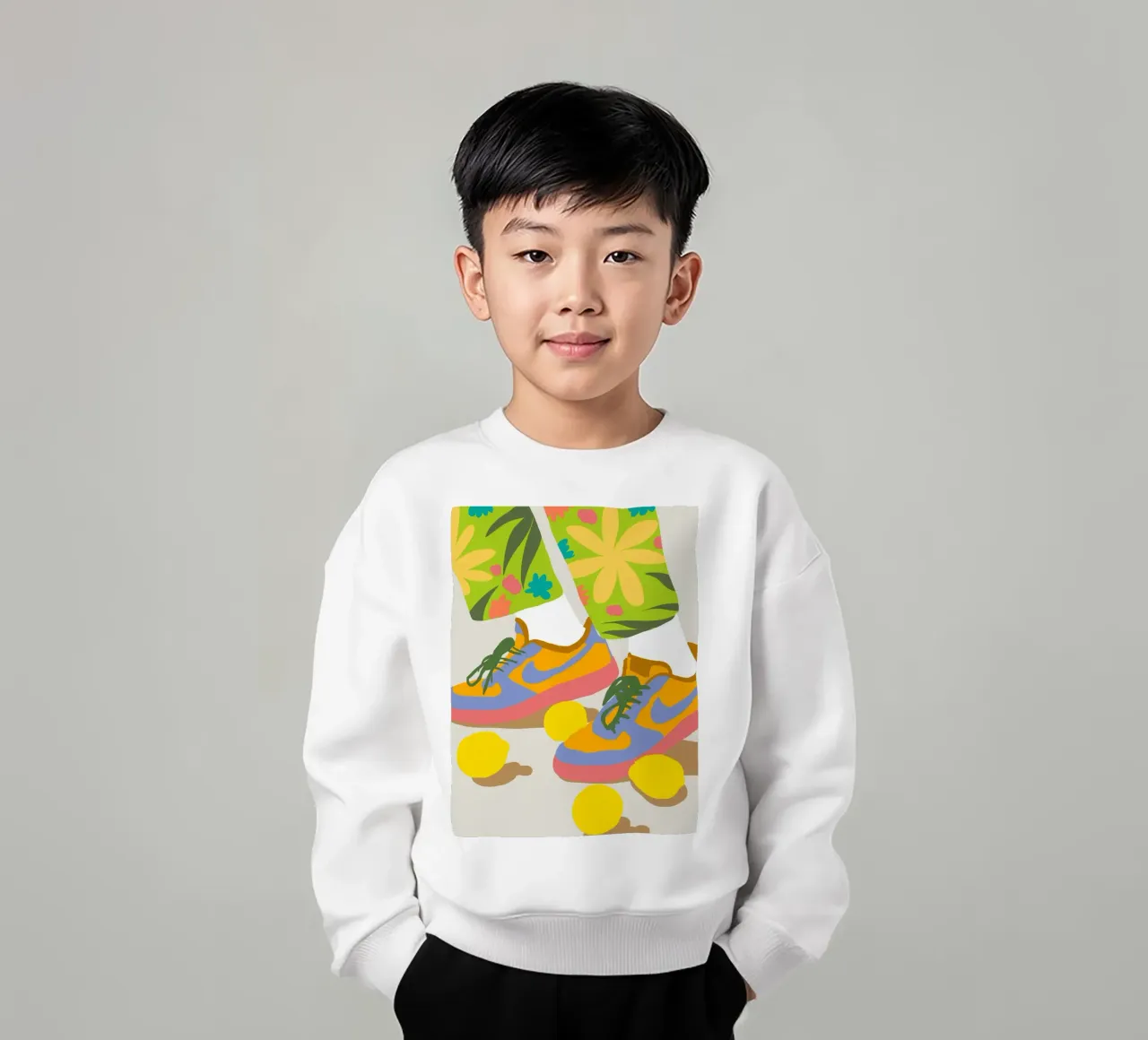 Easy Peasy Lemon Squeezy sudadera para niño de 83oranges