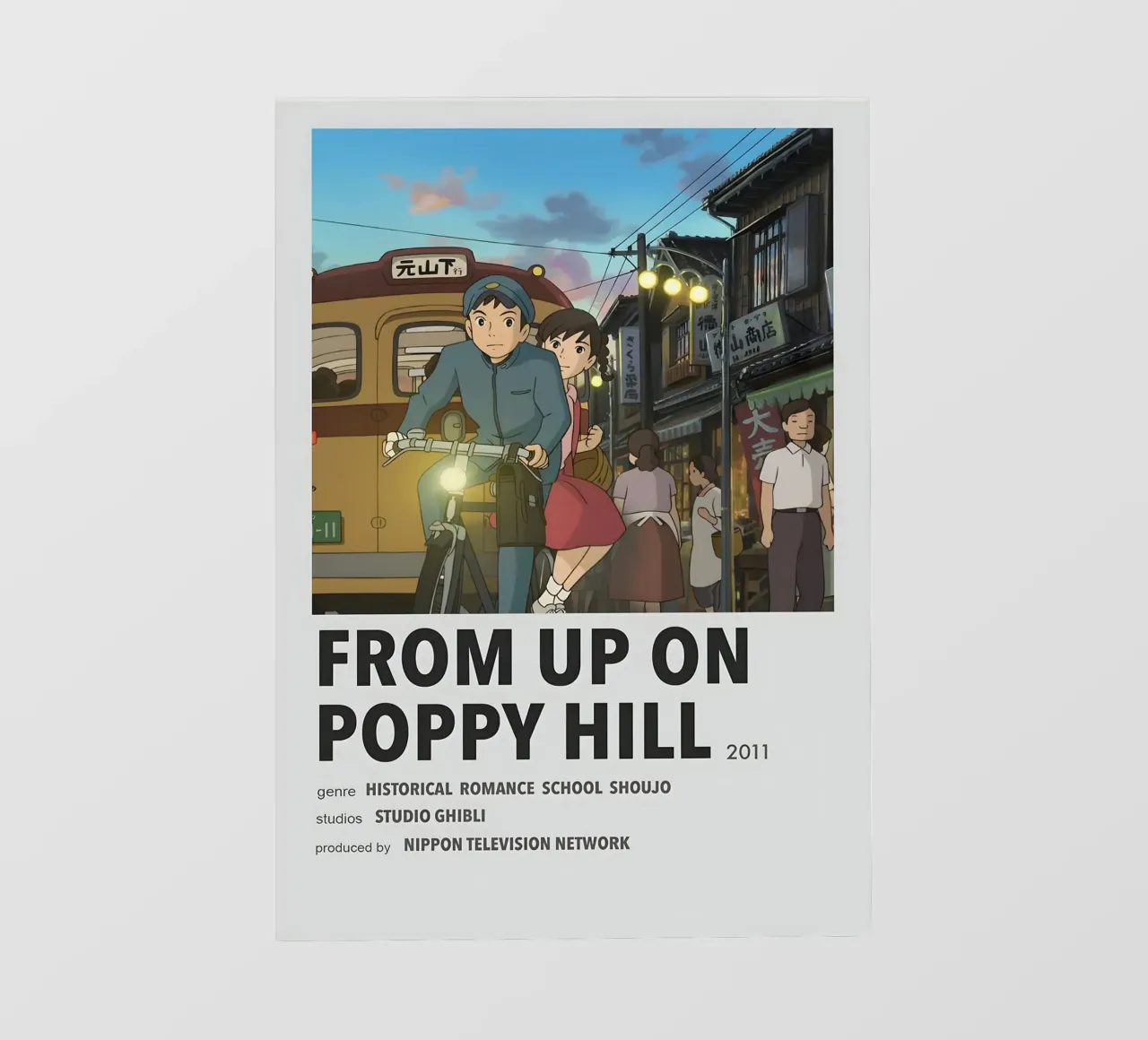 FROM UP ON POPPY HILL  2011 telo in pvc da Totoya