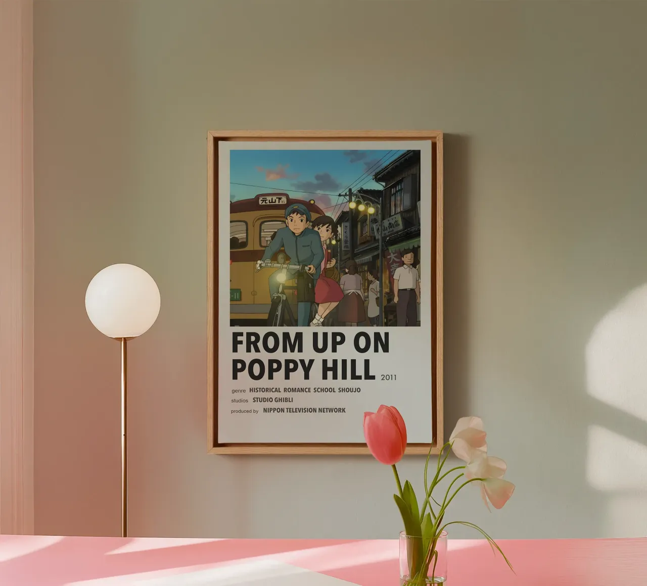 FROM UP ON POPPY HILL  2011 tela con Cornice a cassetta da Totoya