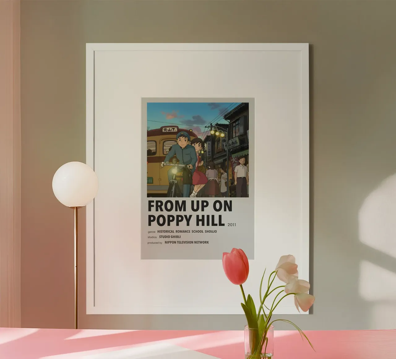 FROM UP ON POPPY HILL  2011 carta hahnemühle da Totoya