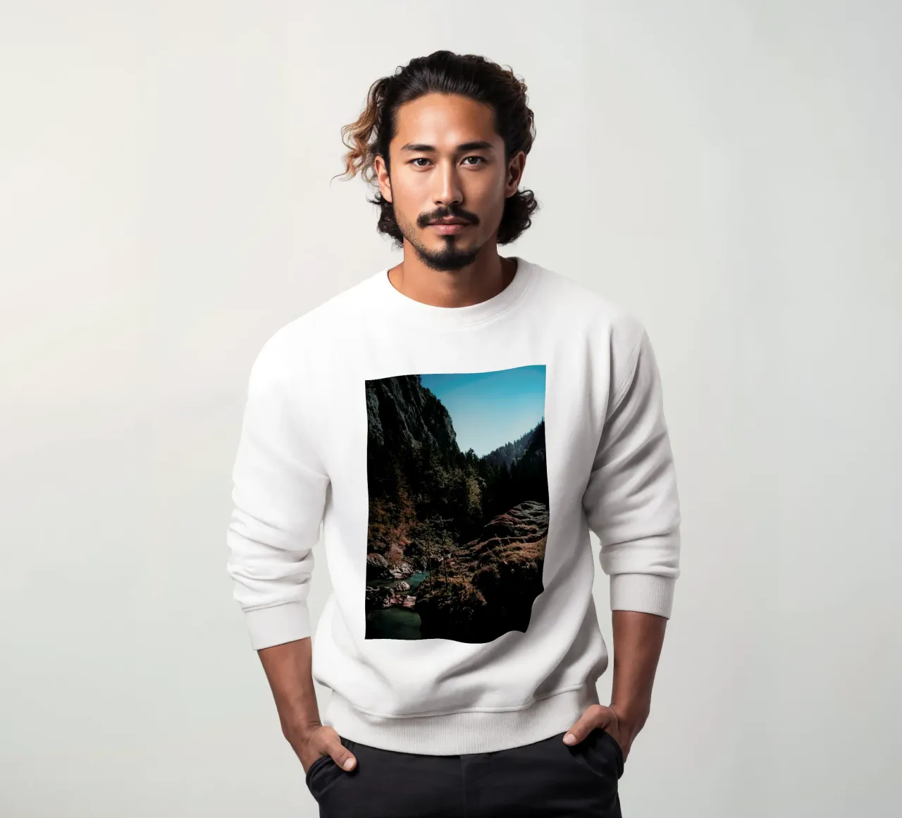 Mountain River felpa da Sebastian Hilgetag