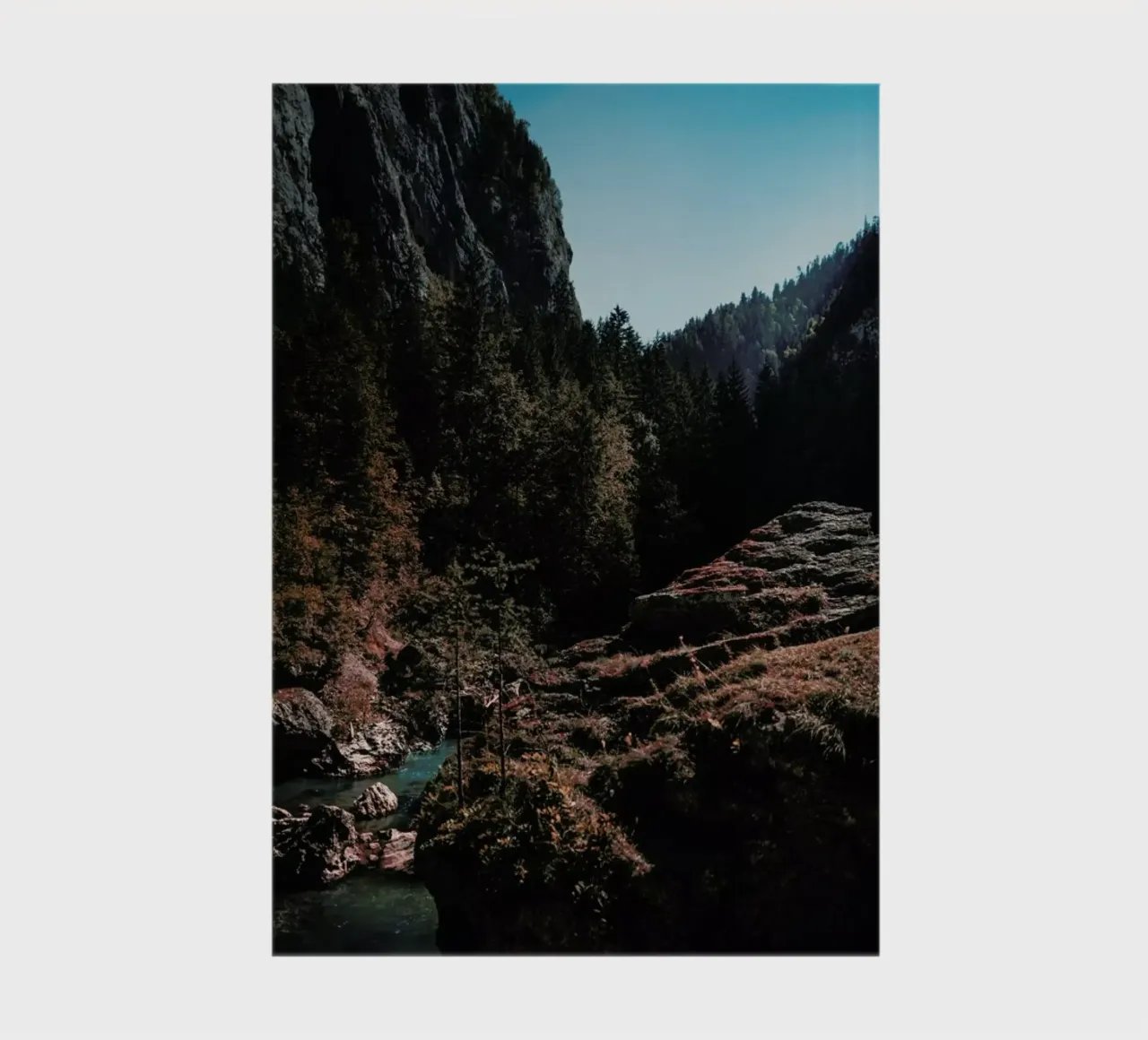 Mountain River notebook by Sebastian Hilgetag