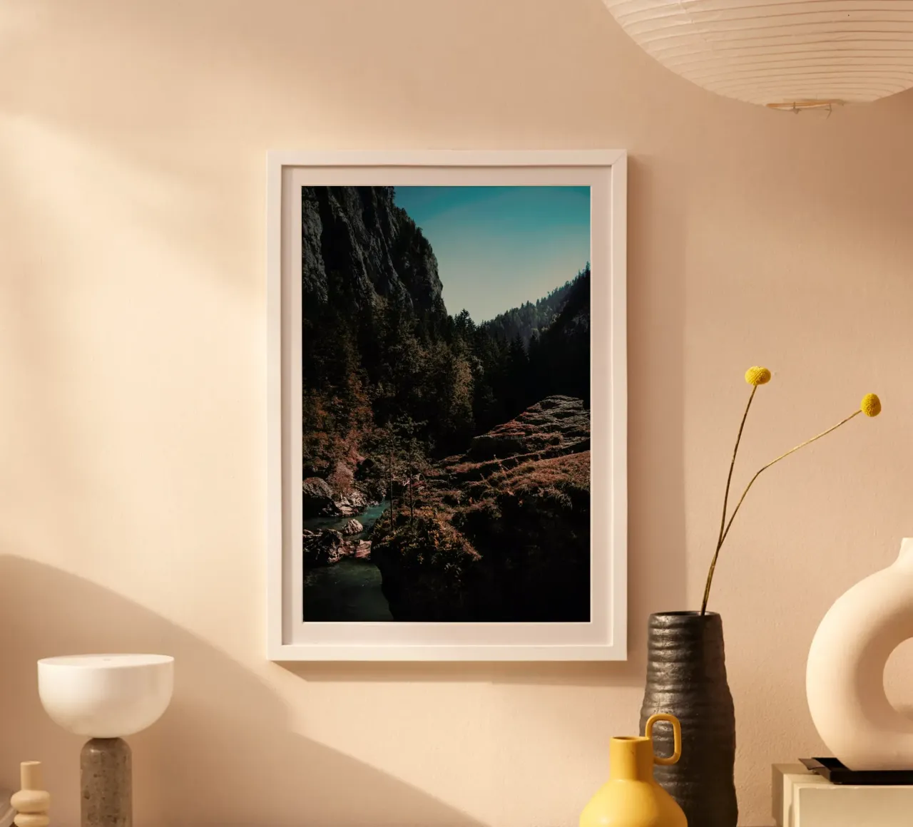 Mountain River poster da Sebastian Hilgetag