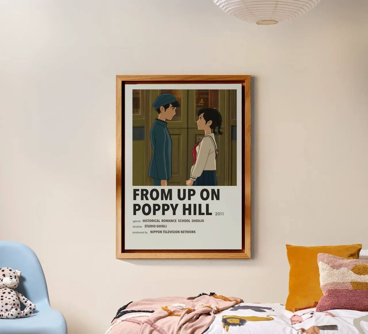 FROM UP ON POPPY HILL  2011 alluminio dibond da Totoya
