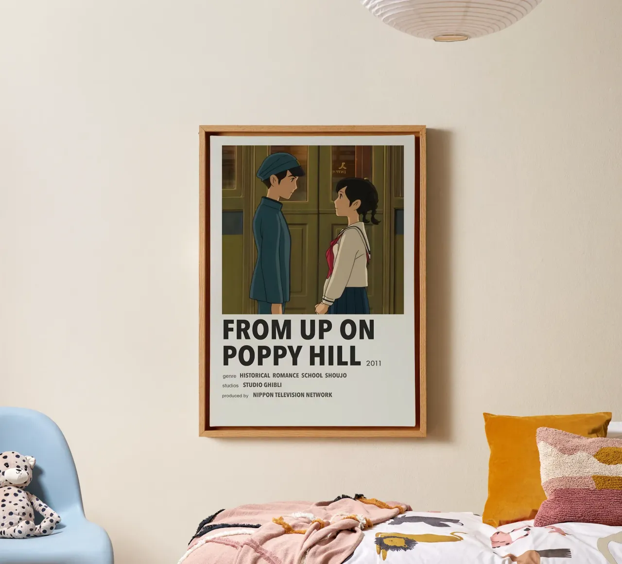 FROM UP ON POPPY HILL  2011 tela con Cornice a cassetta da Totoya