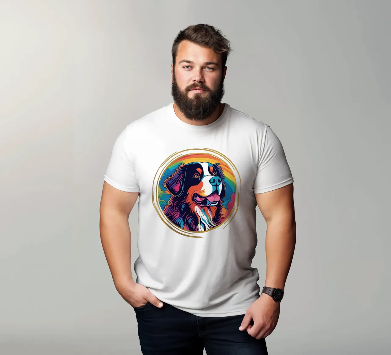 Bernersennen in Bunt #37 t-shirt da Yumis.Beargang.and.Me