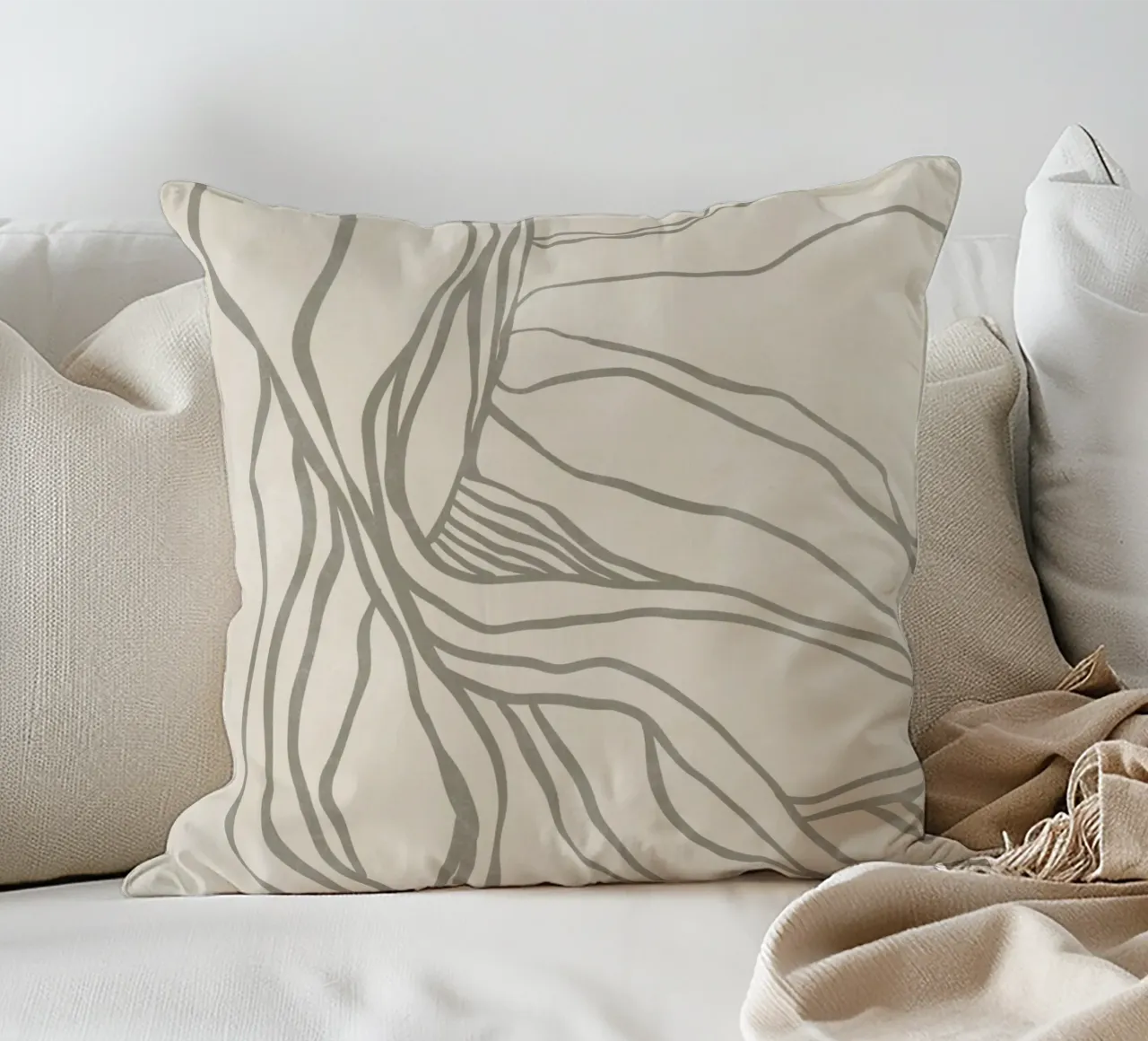 Minimal Matters No 194 cuscino da treechild