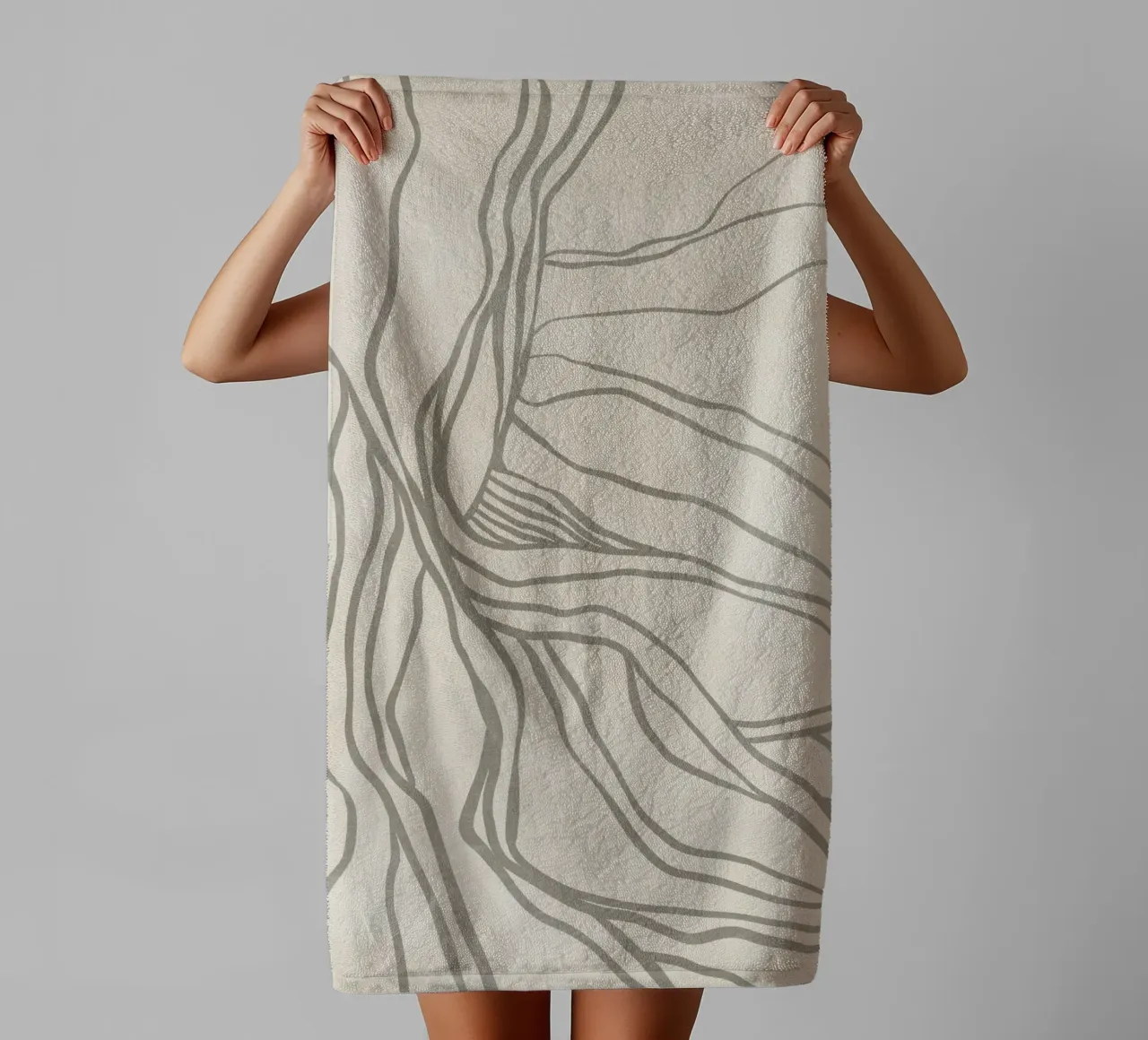 Minimal Matters No 194 toalla de baño de treechild