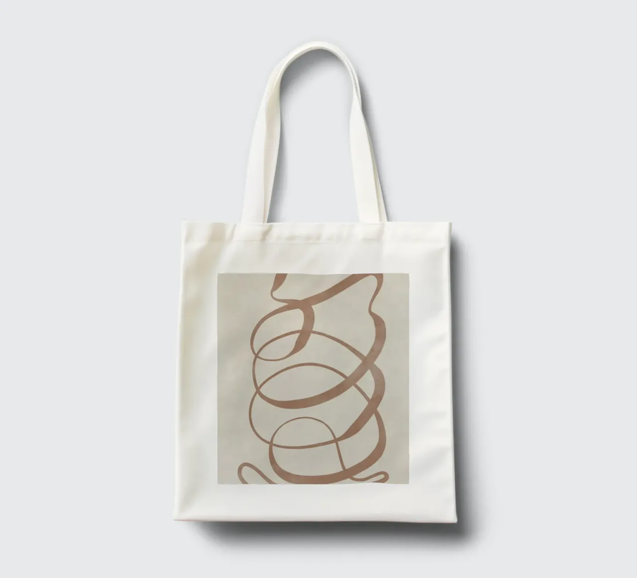 Minimal Matter No 195 borsa in juta da treechild