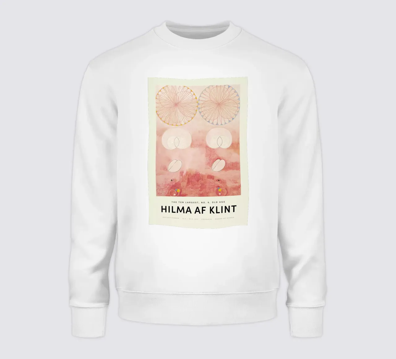 Hilma af Klint - The Ten Largest, No. 9 felpa da Vintage by JUNIQE