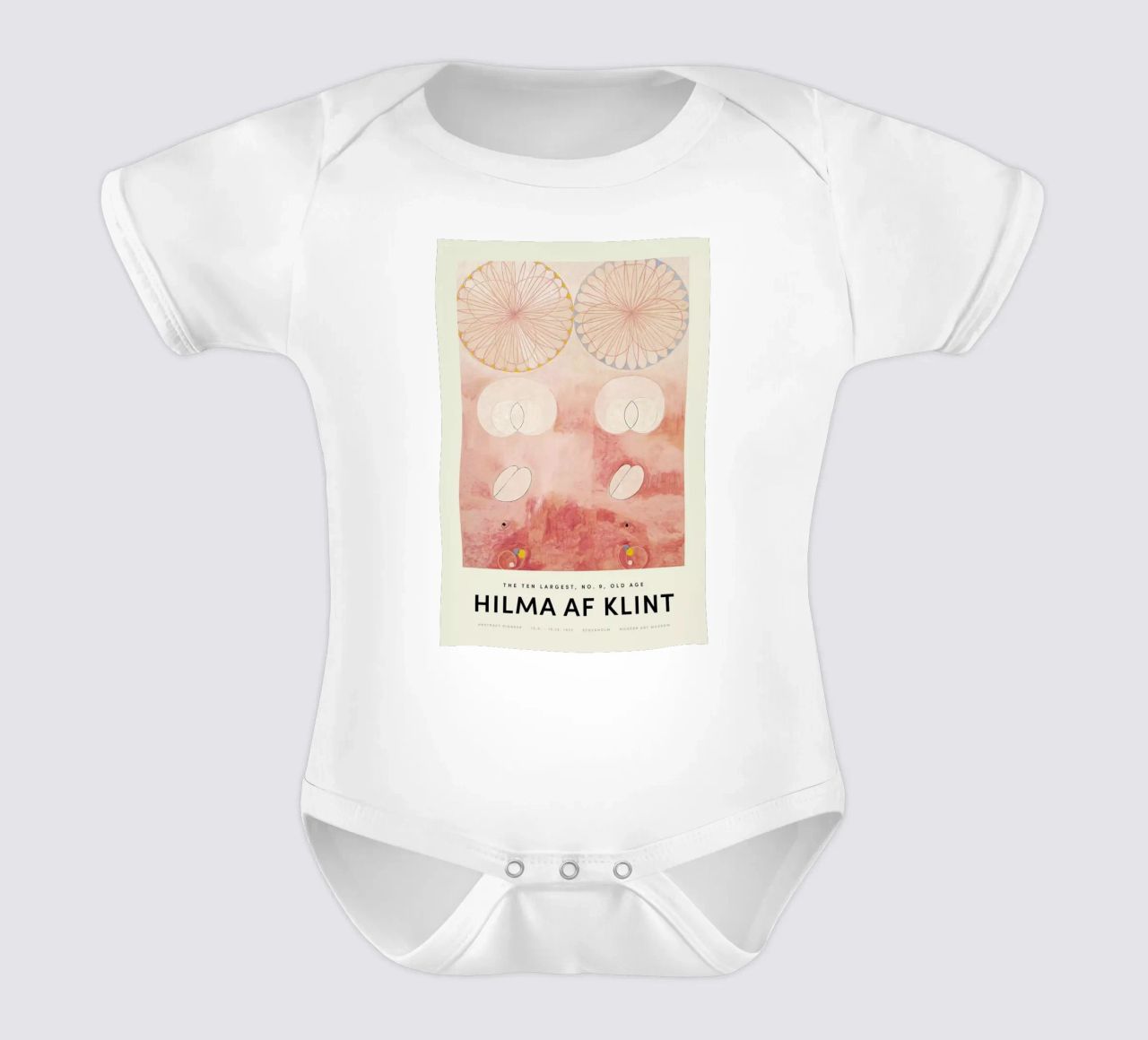 Hilma af Klint - The Ten Largest, No. 9 short-sleeve baby romper by Vintage by JUNIQE