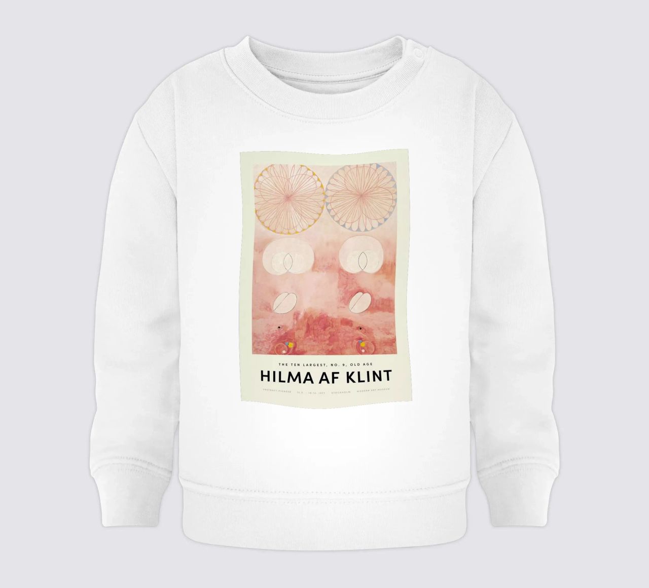 Hilma af Klint - The Ten Largest, No. 9 felpa neonato da Vintage by JUNIQE