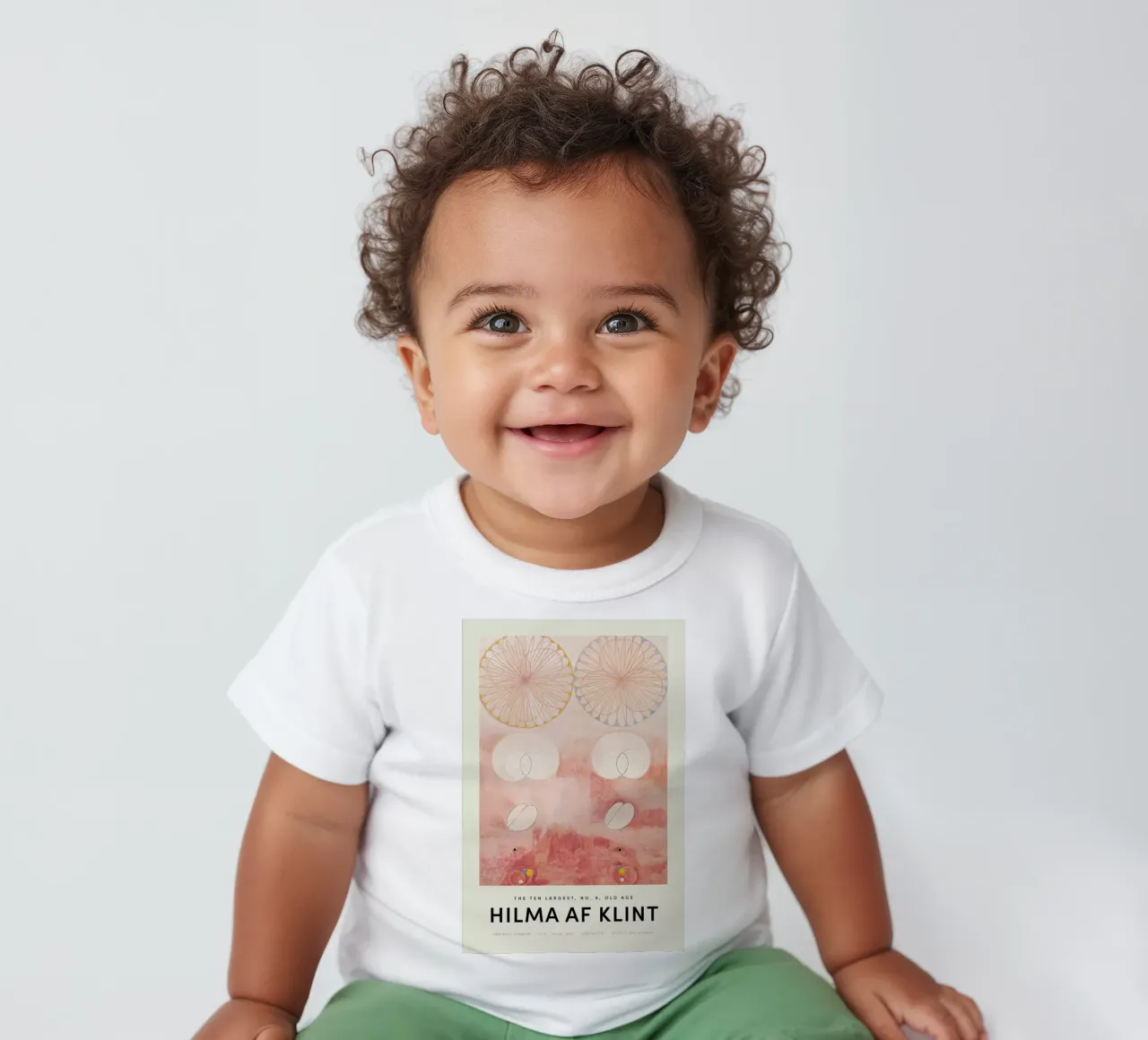 Hilma af Klint - The Ten Largest, No. 9 camiseta de bebé de Vintage by JUNIQE
