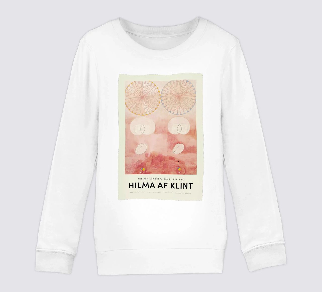 Hilma af Klint - The Ten Largest, No. 9 felpa bambino da Vintage by JUNIQE