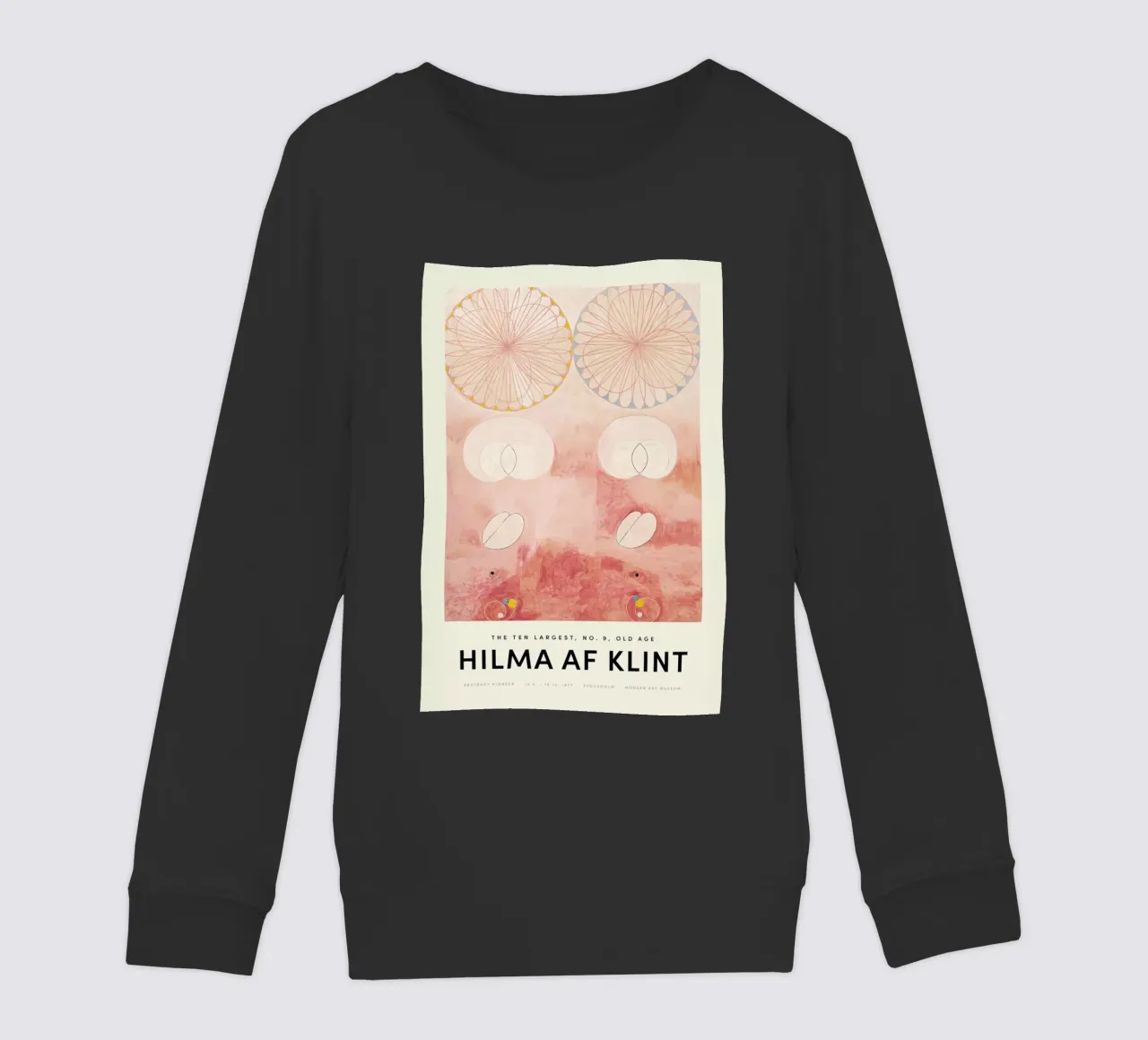 Hilma af Klint - The Ten Largest, No. 9 felpa bambino da Vintage by JUNIQE