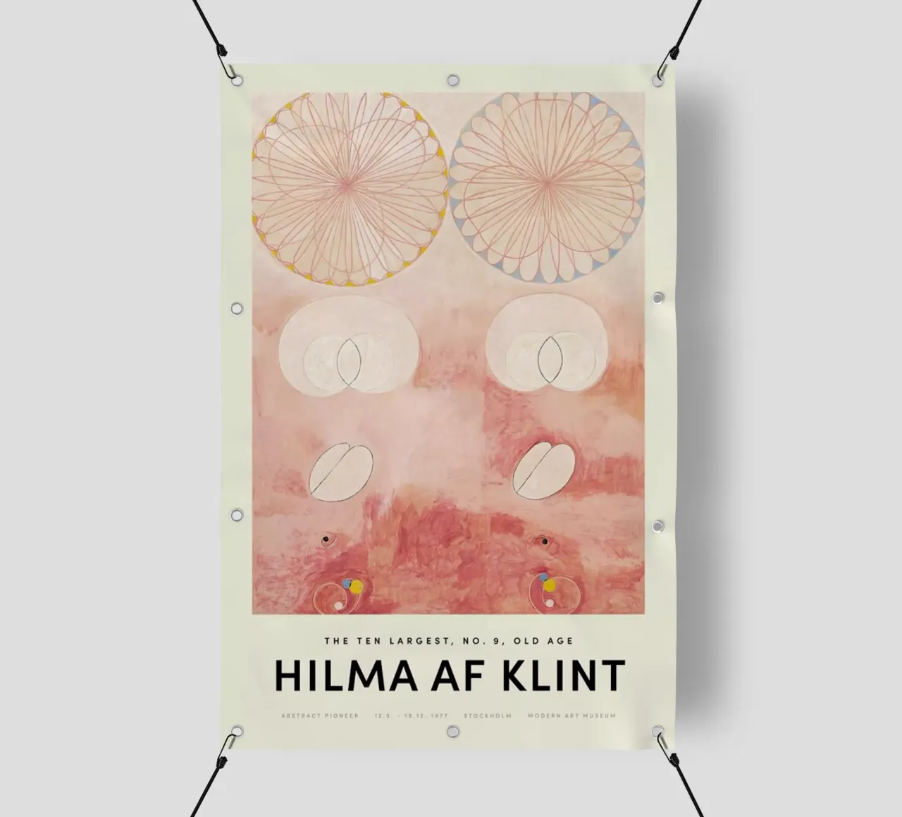 Hilma af Klint - The Ten Largest, No. 9 telo in pvc da Vintage by JUNIQE