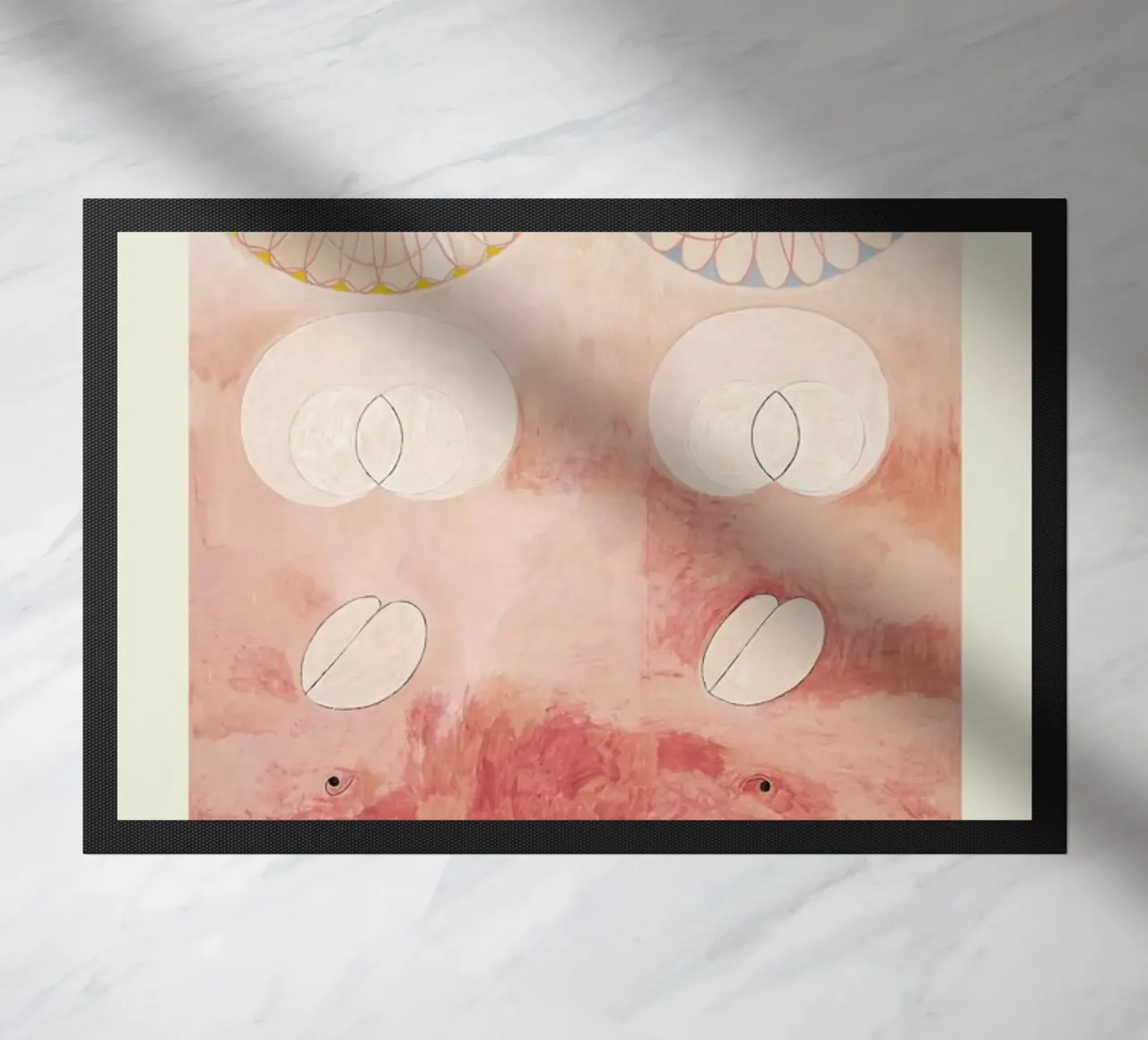 Hilma af Klint - The Ten Largest, No. 9 deurmat van Vintage by JUNIQE