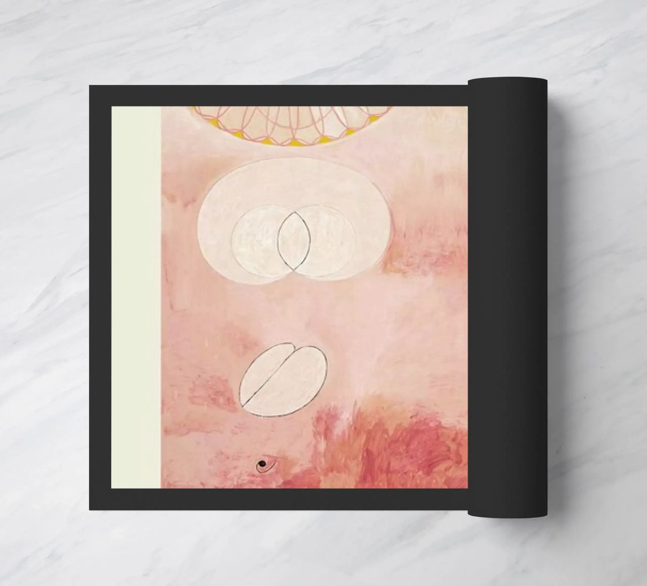 Hilma af Klint - The Ten Largest, No. 9 doormat by Vintage by JUNIQE