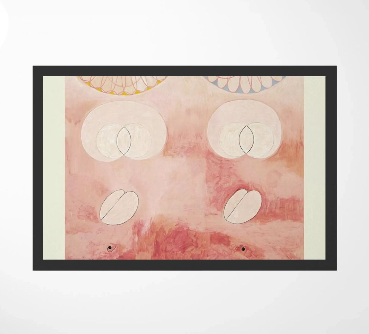 Hilma af Klint - The Ten Largest, No. 9 doormat by Vintage by JUNIQE
