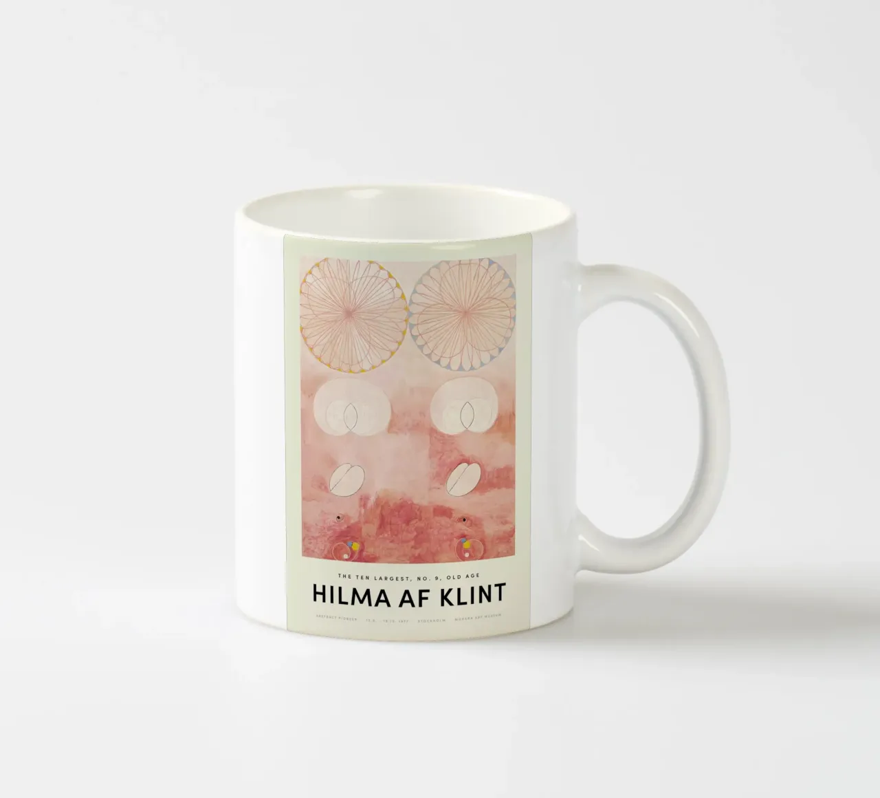 Hilma af Klint - The Ten Largest, No. 9 mug en céramique de Vintage by JUNIQE