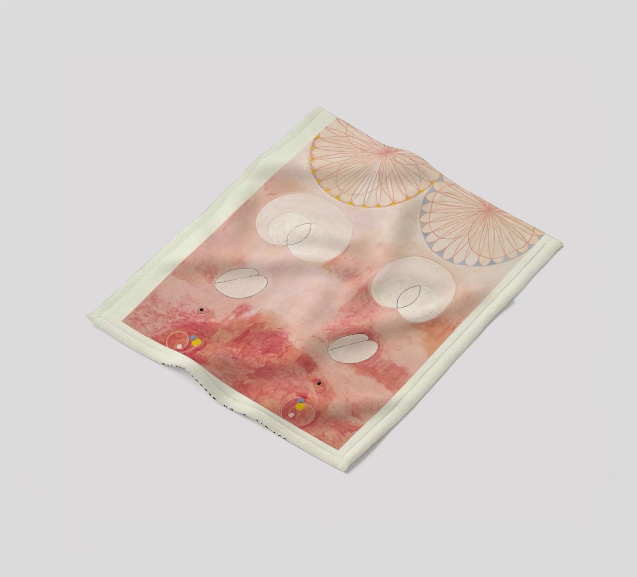 Hilma af Klint - The Ten Largest, No. 9 fleece blanket by Vintage by JUNIQE