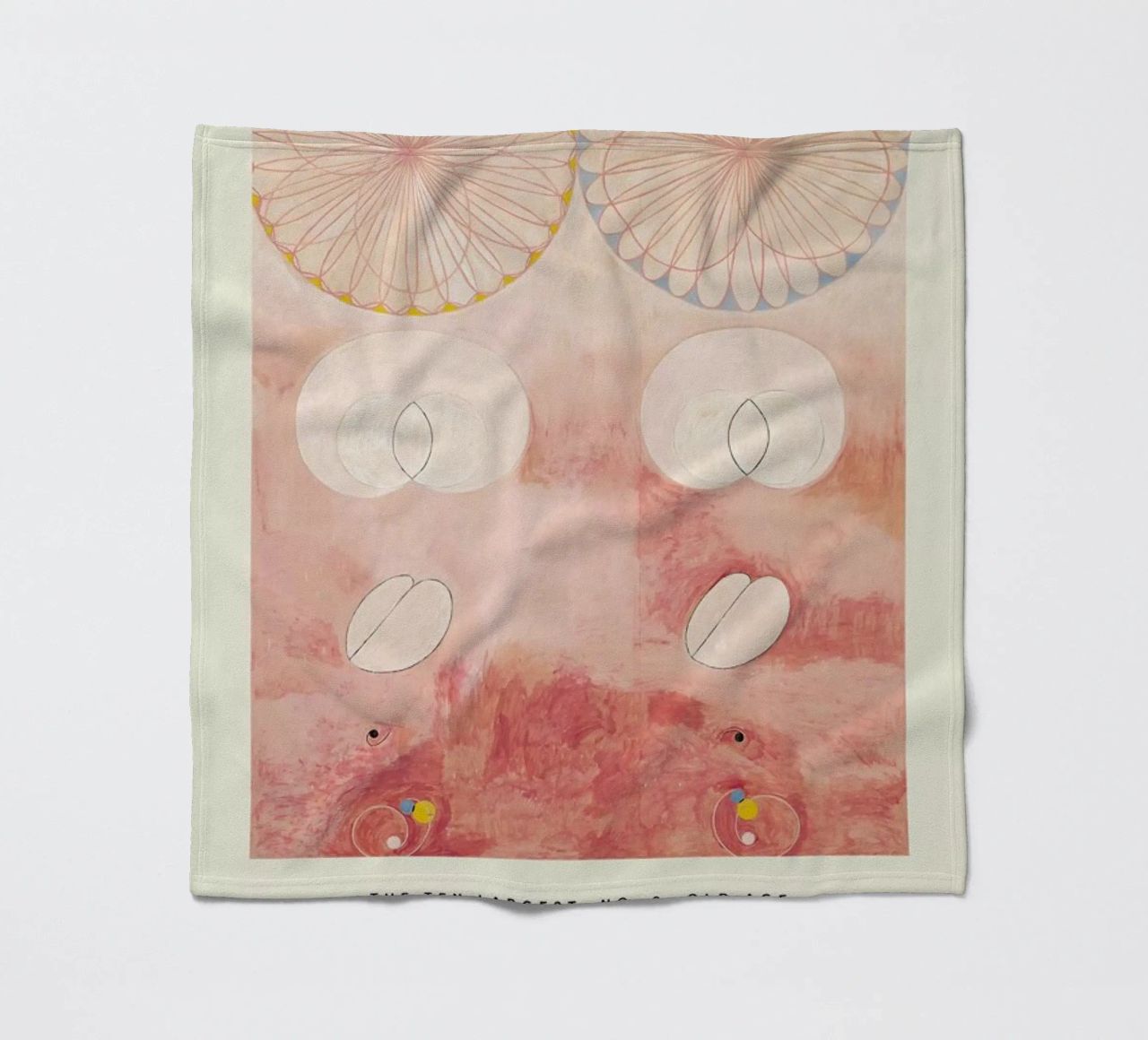 Hilma af Klint - The Ten Largest, No. 9 fleece blanket by Vintage by JUNIQE