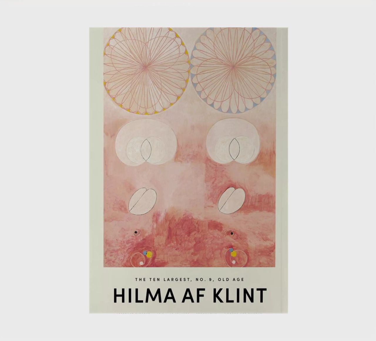 Hilma af Klint - The Ten Largest, No. 9 notebook by Vintage by JUNIQE