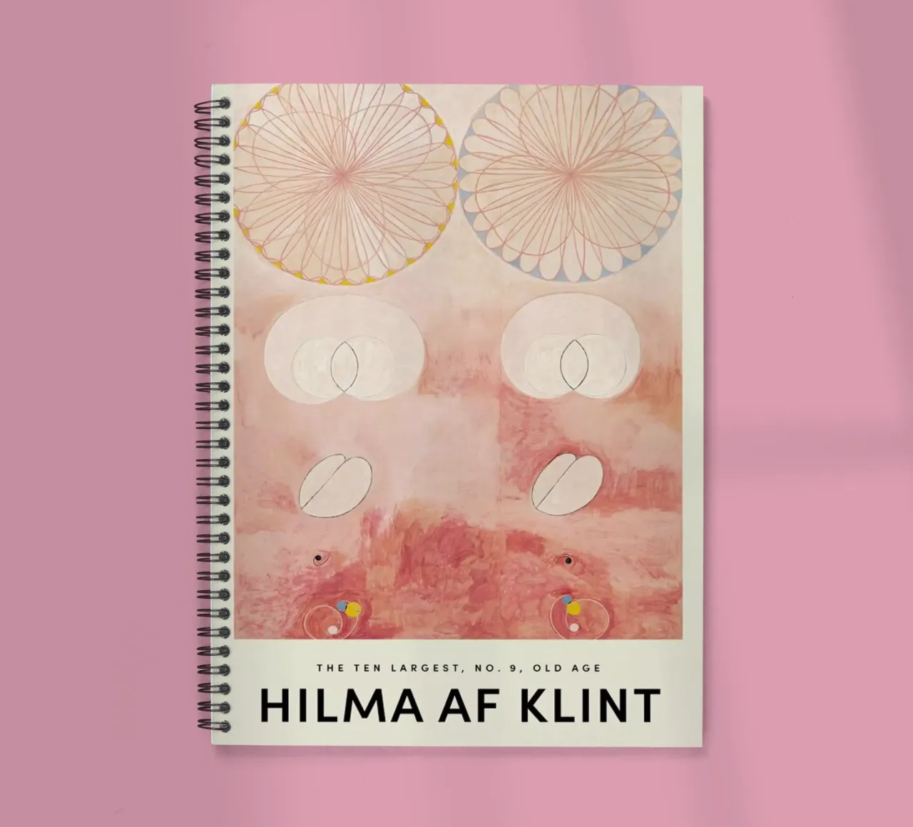 Hilma af Klint - The Ten Largest, No. 9 Ringbuch von Vintage by JUNIQE