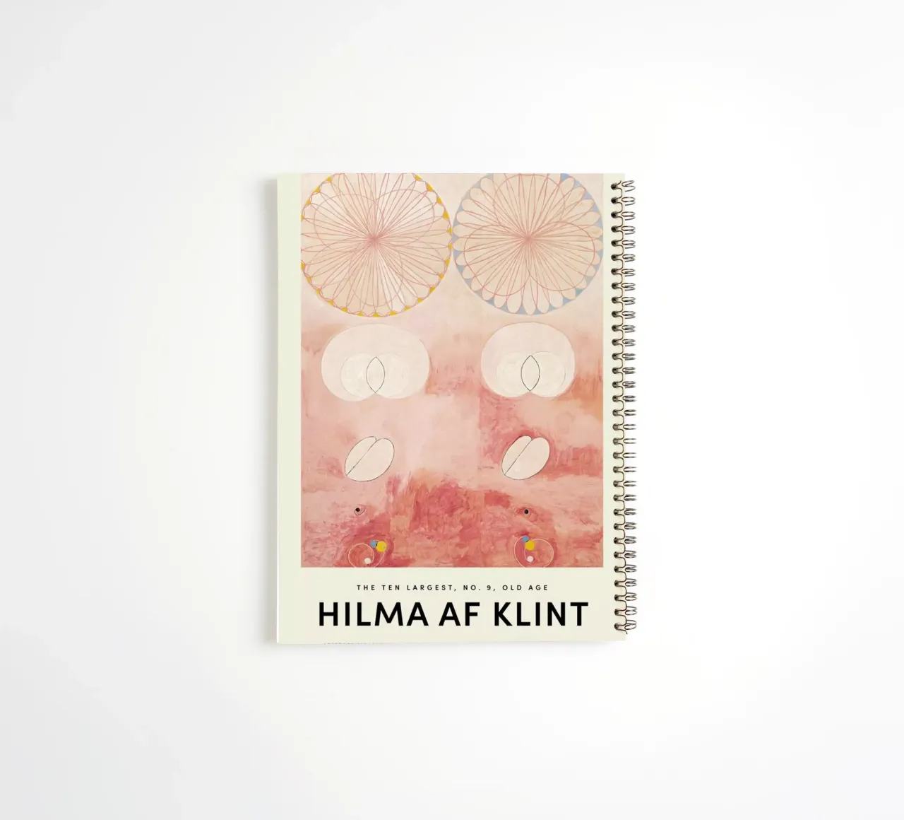 Hilma af Klint - The Ten Largest, No. 9 Ringbuch von Vintage by JUNIQE