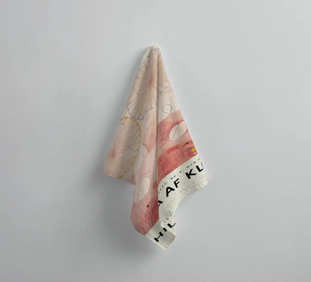 Hilma af Klint - The Ten Largest, No. 9 toalla de baño de Vintage by JUNIQE