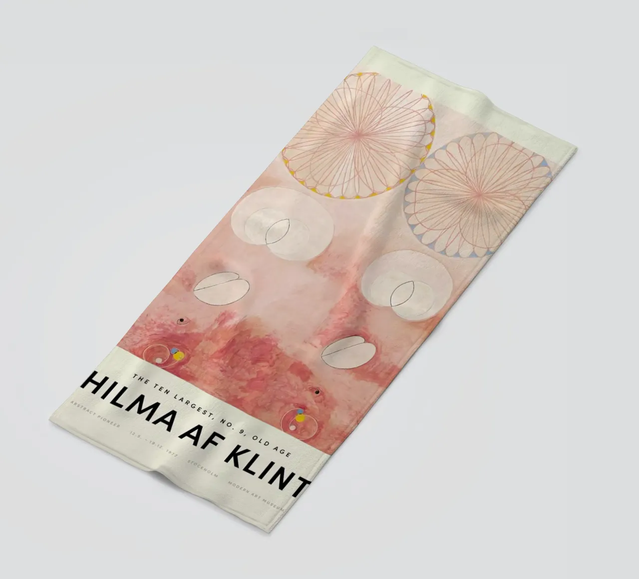 Hilma af Klint - The Ten Largest, No. 9 telo mare da Vintage by JUNIQE