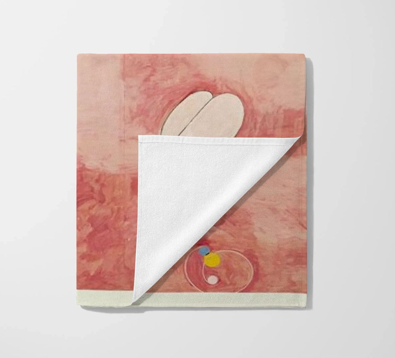 Hilma af Klint - The Ten Largest, No. 9 beach towel by Vintage by JUNIQE