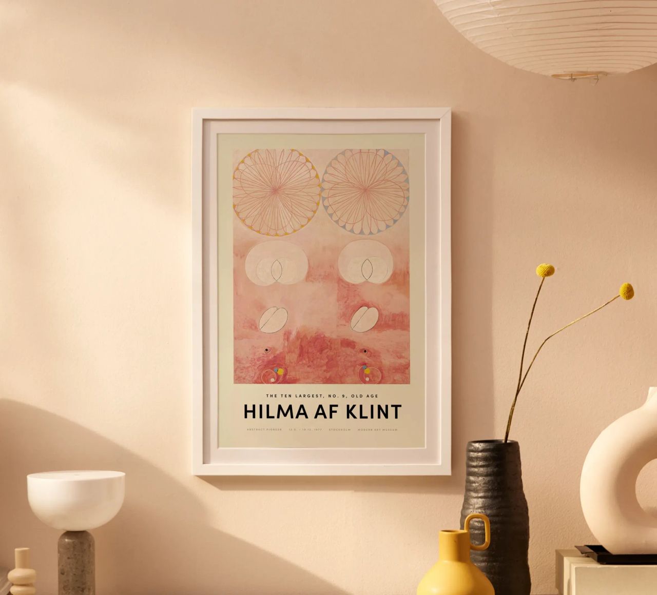 Hilma af Klint - The Ten Largest, No. 9 poster by Vintage by JUNIQE