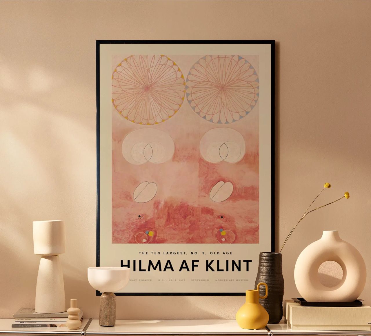 Hilma af Klint - The Ten Largest, No. 9 poster by Vintage by JUNIQE