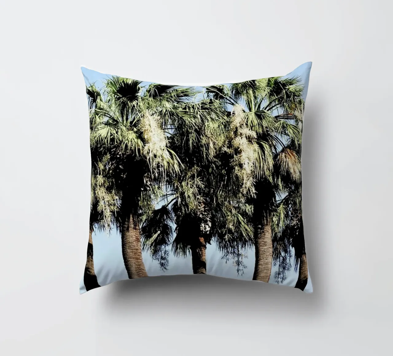 Geoffs Palm Trees cuscino da Babett Schultze