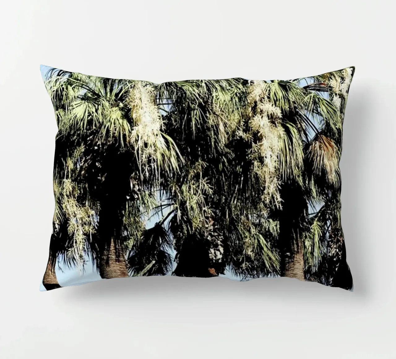 Geoffs Palm Trees cuscino da Babett Schultze