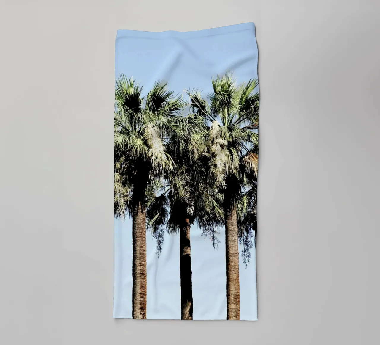 Geoffs Palm Trees asciugamano da bagno da Babett Schultze