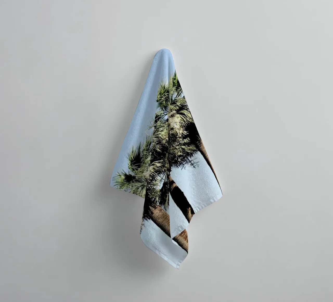 Geoffs Palm Trees asciugamano da bagno da Babett Schultze
