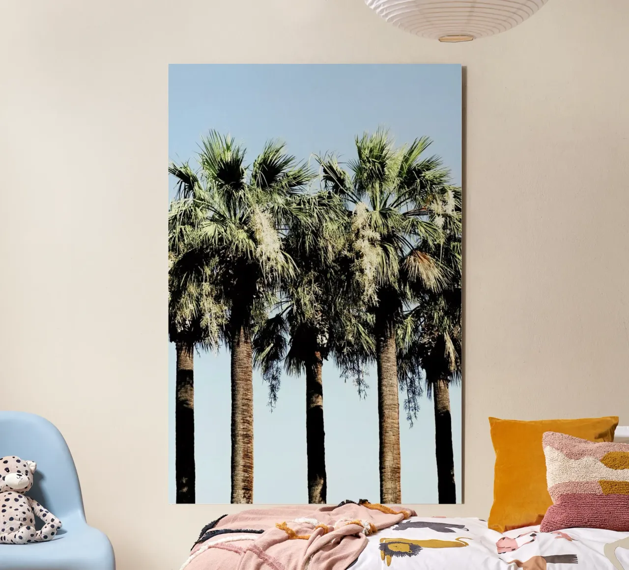 Geoffs Palm Trees alluminio dibond da Babett Schultze